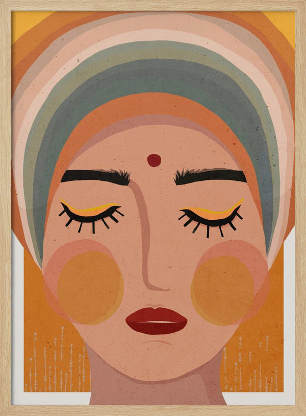 Tablou înramat „Serene Contemplation” de Treechild