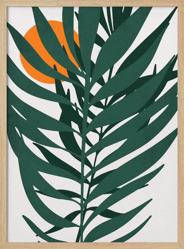 Tablou înramat „Little Miss Sunshine” de Kubistika