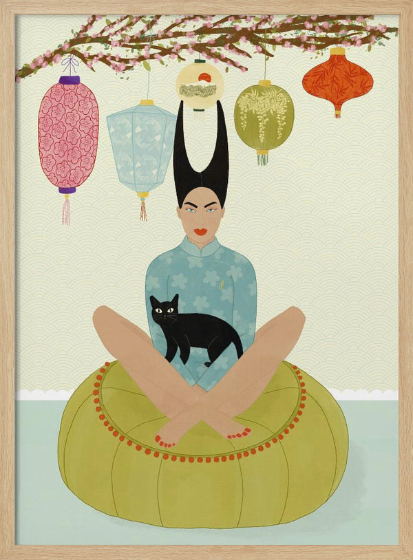 Tablou înramat „Gatuela” de Jota de jai