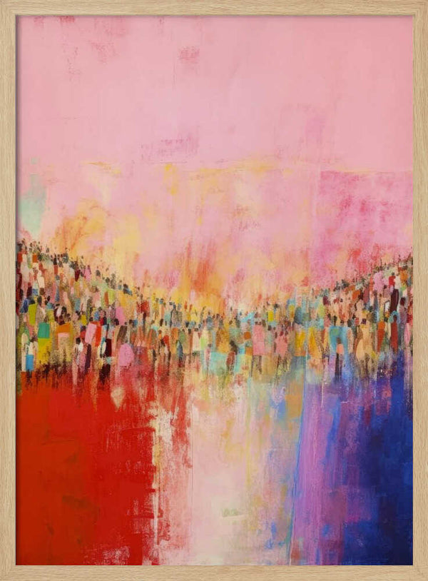 Tablou înramat „Colorful Gathering” de Treechild