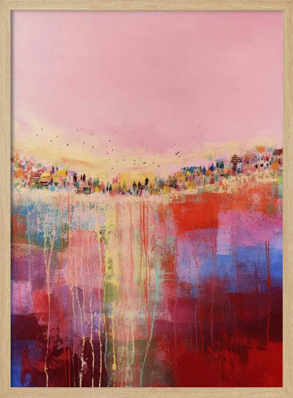 Tablou înramat „Dreamy Horizon” de Treechild