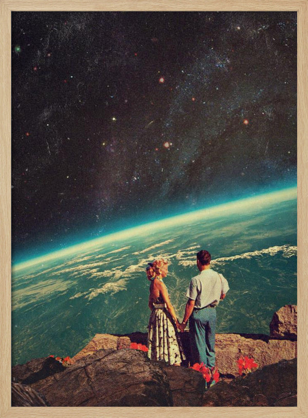 Tablou înramat „Love” de Frank Moth