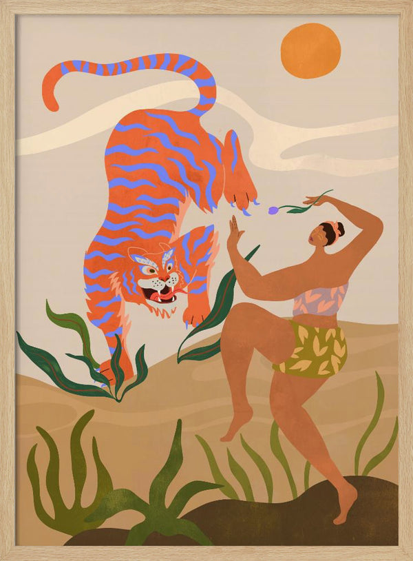 Tablou înramat „Dance With Me” de Arty Guava