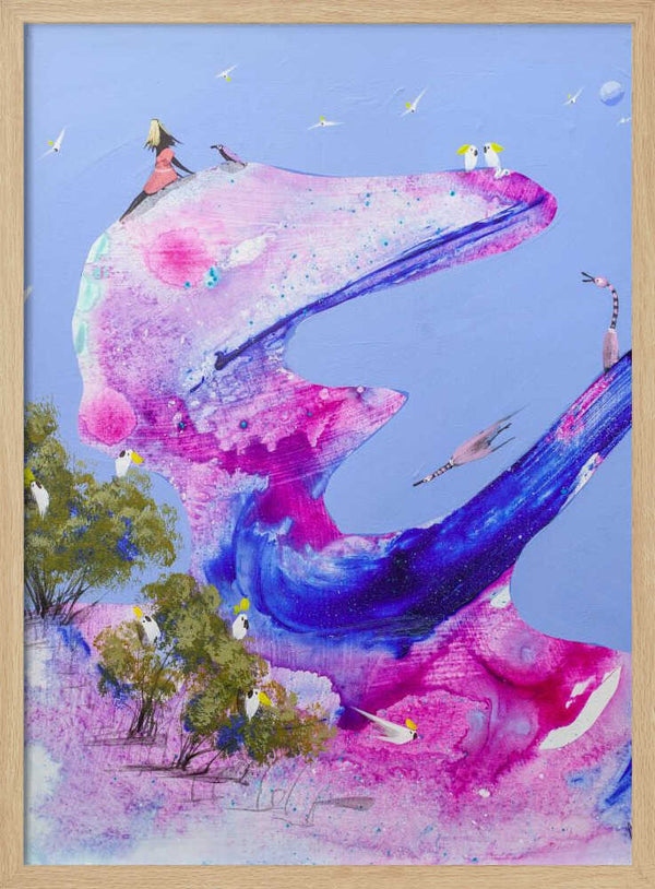 Tablou înramat „Reach for your dreams” de Adam Bogusz