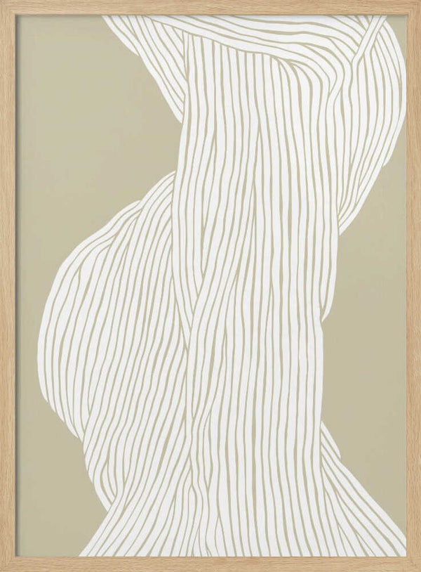 Tablou înramat „Flowing Lines Emerge” de Treechild