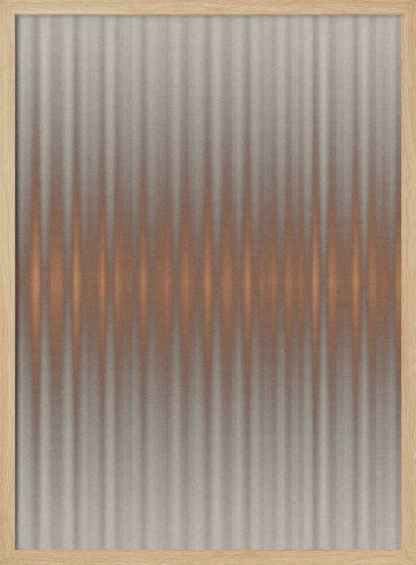 Tablou înramat „Euphoria - Gray and Orange” de Alma