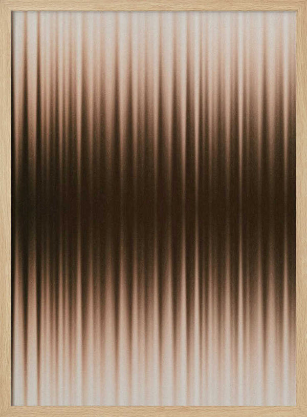 Tablou înramat „Euphoria - White and Brown” de Alma