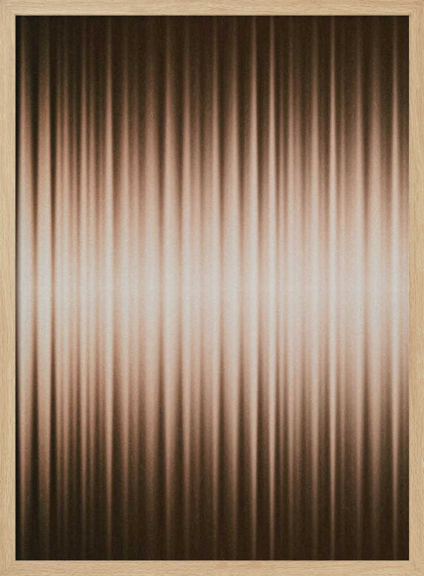 Tablou înramat „Euphoria - Brown and White” de Alma