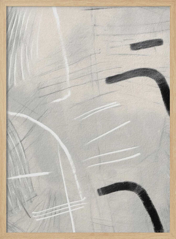 Tablou înramat „Gestual #3” de Alma