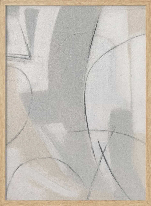 Tablou înramat „Gestual #7” de Alma