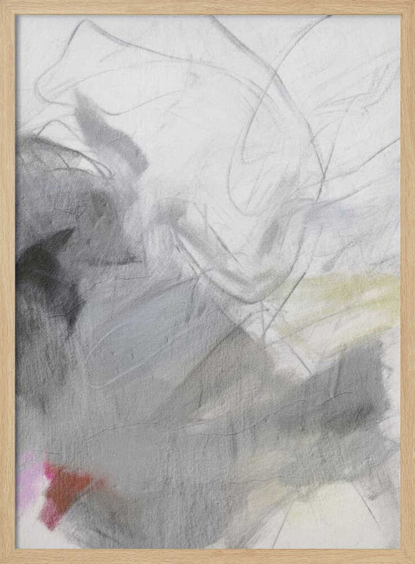 Tablou înramat „Action painting I” de Alma