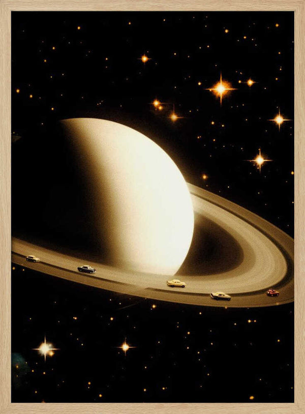 Tablou înramat „Saturn Riders II” de Taudalpoi