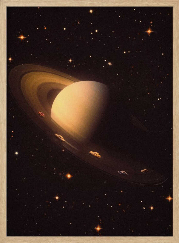 Tablou înramat „Saturn Riders I” de Taudalpoi