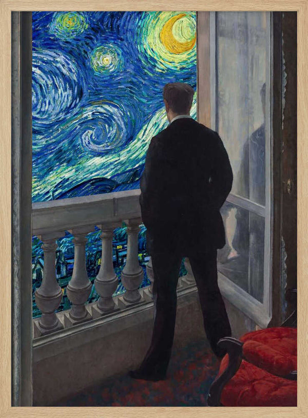 Tablou înramat „Starry Night View” de Dikhotomy