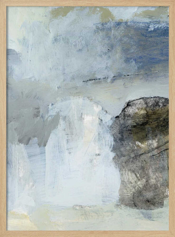 Tablou înramat „Blue” de Dan Hobday