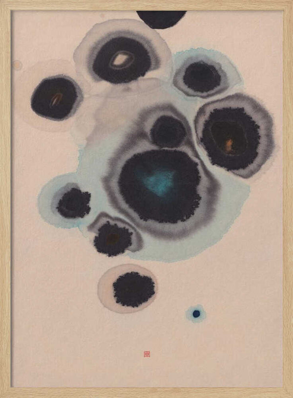 Tablou înramat „Study N°10 | Living Stones” de Thoth Adan