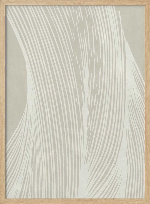 Tablou înramat „Abstract hand drawn Line 04” de Lucrecia Caporale