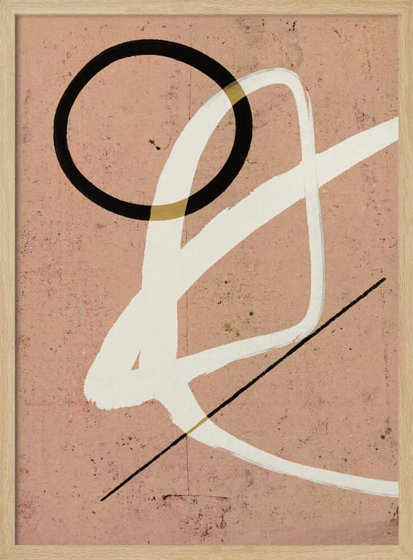 Tablou înramat „Abstract Paths” de Treechild