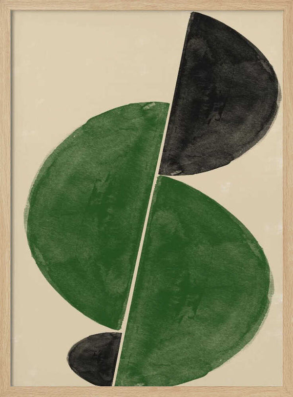 Tablou înramat „Geometric Harmony” de THE MIUUS STUDIO