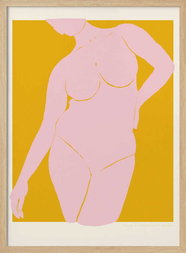 Tablou înramat „Pandc Figure1 Copy 2” de Jenny Liz Rome