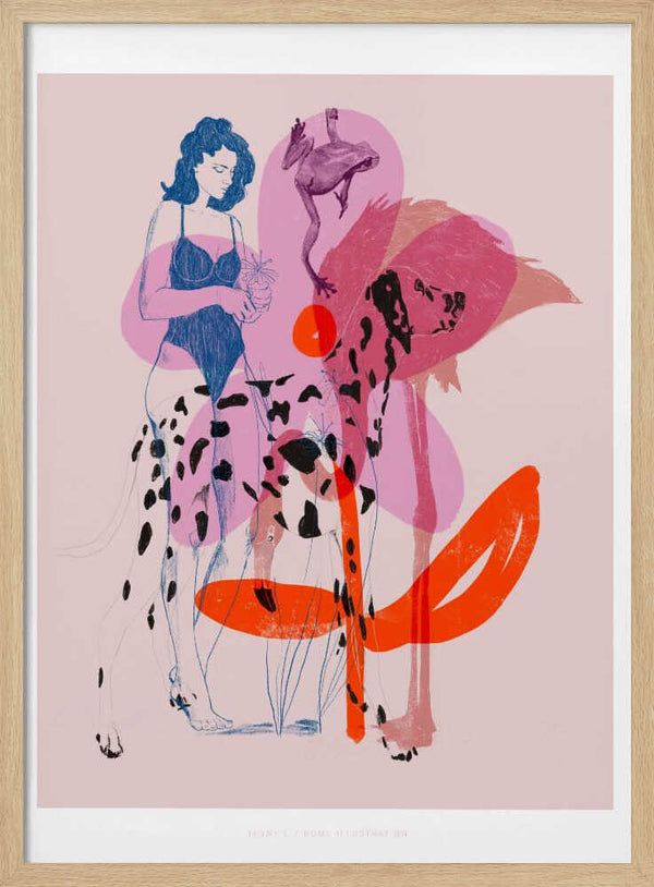 Tablou înramat „Jlr Collage3” de Jenny Liz Rome