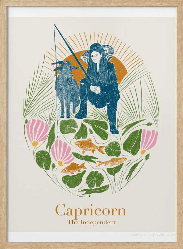 Tablou înramat „Jlr Capricorn Copy” de Jenny Liz Rome