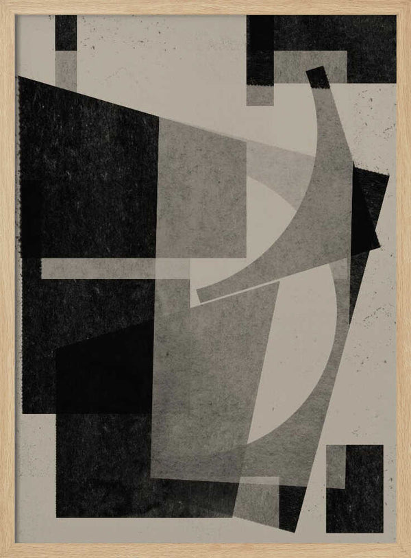 Tablou înramat „Geometric Shadows” de THE MIUUS STUDIO