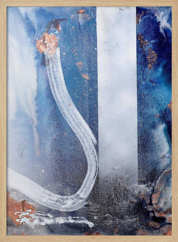 Tablou înramat „modern art” de Poonam Choudhary