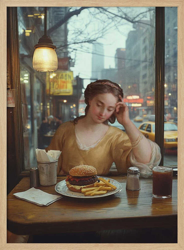 Tablou înramat „Diner disappointment” de Dikhotomy