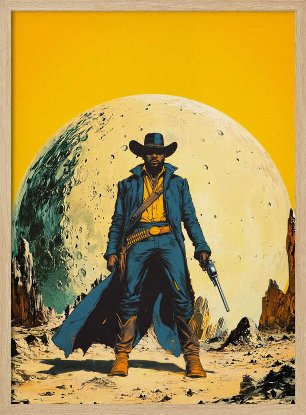 Tablou înramat „Yellow Justice” de Taudalpoi