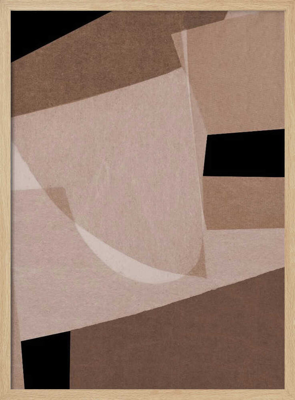 Tablou înramat „Collage Abstract” de Dan Hobday