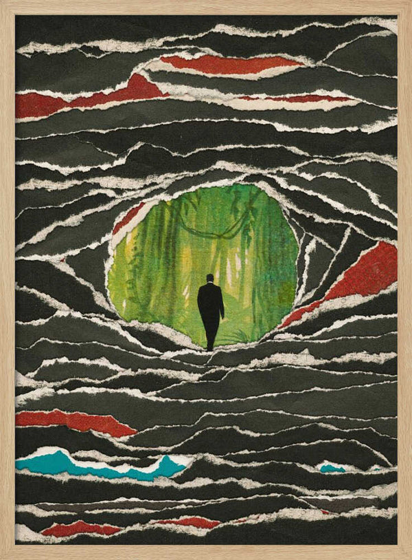 Tablou înramat „Shredded Dreams” de Taudalpoi