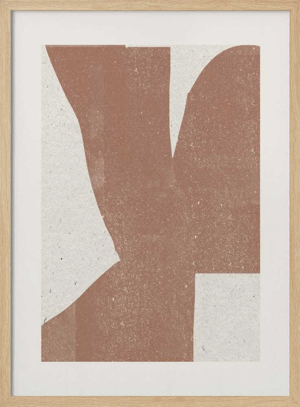 Tablou înramat „Earth Tones Harmony” de THE MIUUS STUDIO