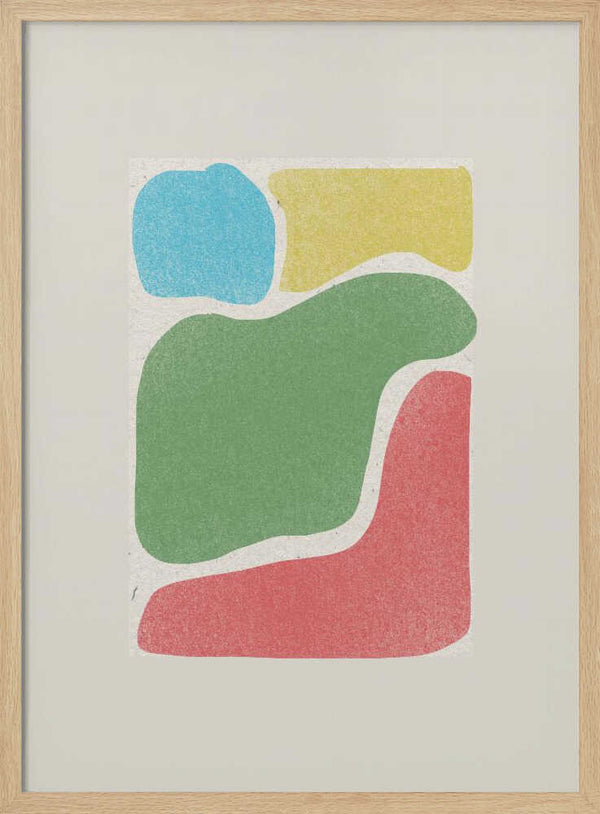 Tablou înramat „Colorful Forms” de THE MIUUS STUDIO