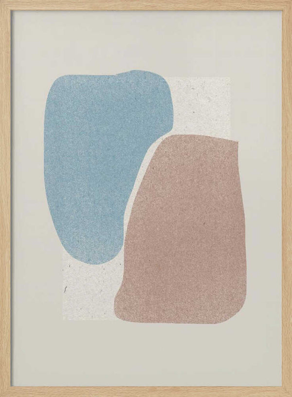 Tablou înramat „Soft Shapes Harmony” de THE MIUUS STUDIO