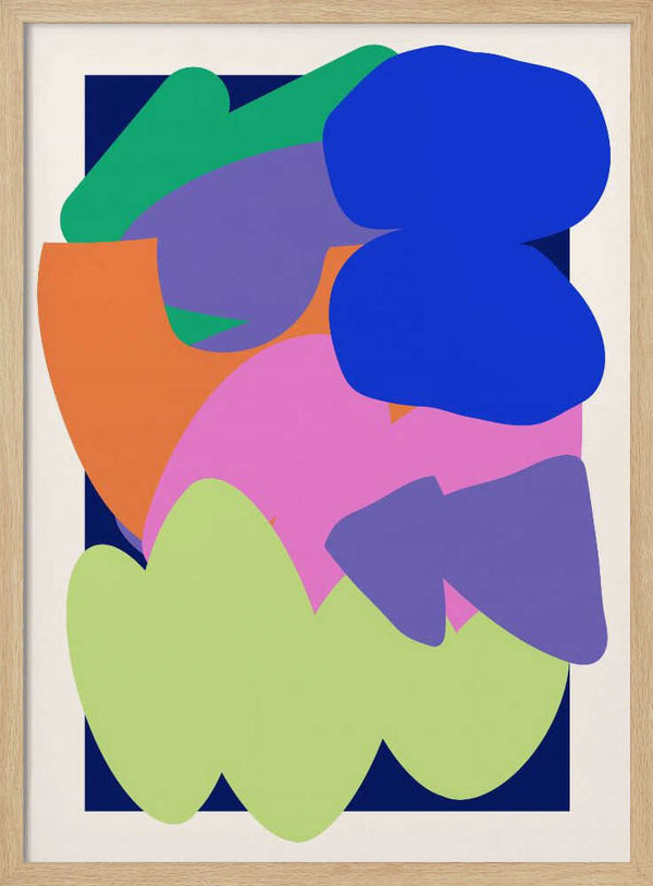 Tablou înramat „HARMONIE VISUELLE” de RS LAB STUDIO