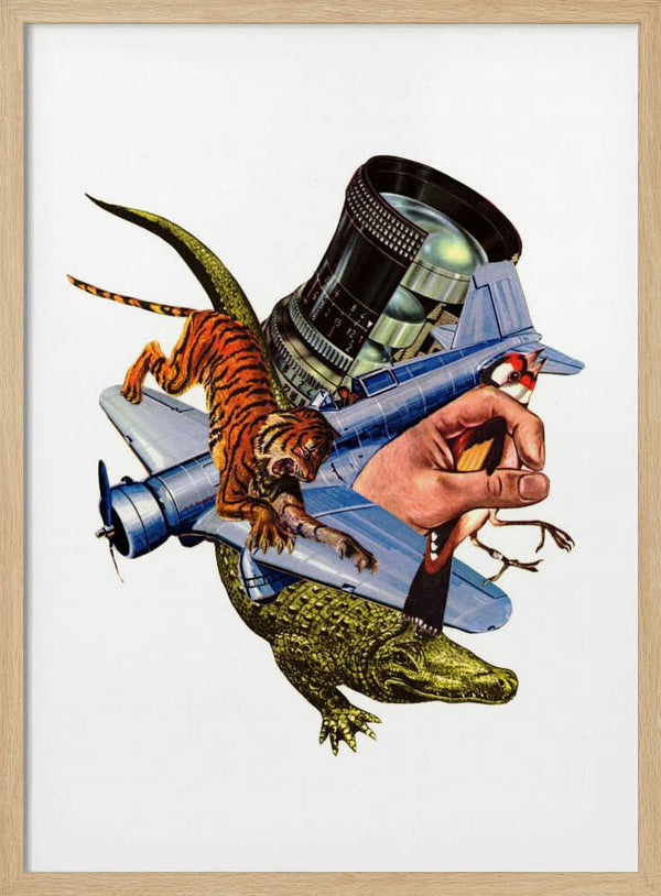 Tablou înramat „Adventures In Zoology” de Mikhail Siskoff