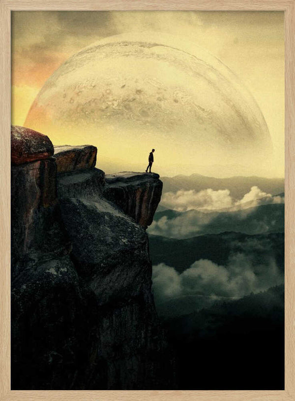 Tablou înramat „Space Mountain” de Taudalpoi