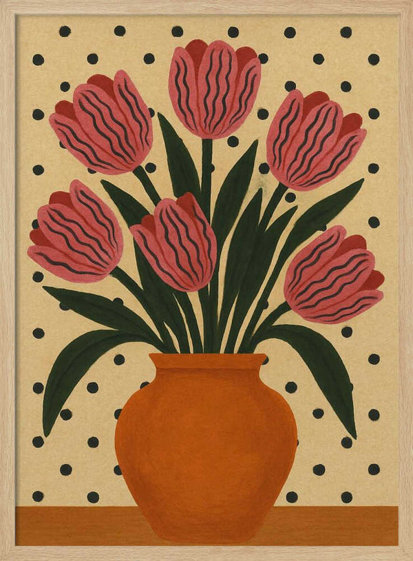 Tablou înramat „Potted Florals” de Marika Barsrsind