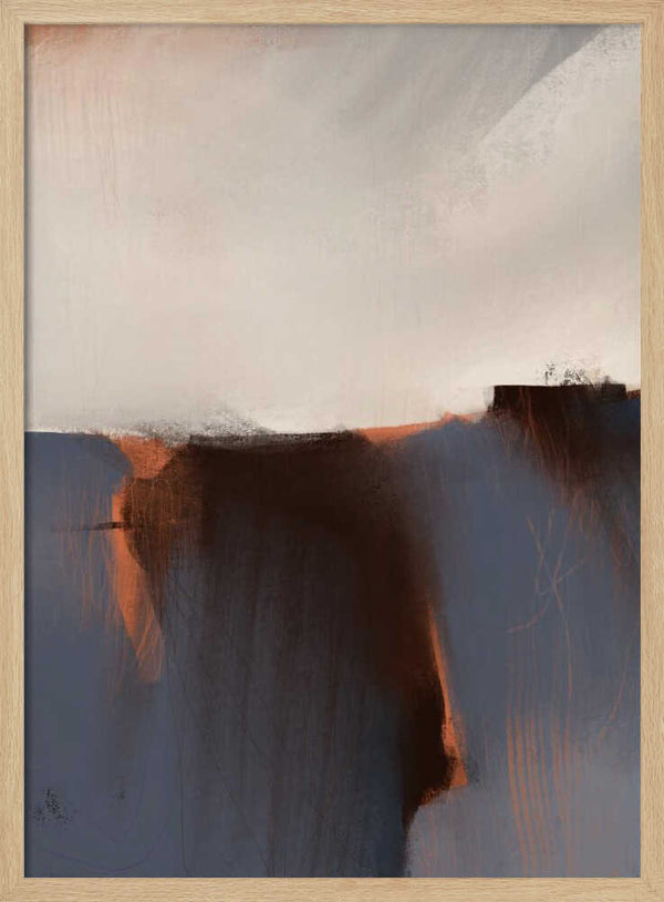 Tablou înramat „Ethereal Horizons” de MANSI SAXENA