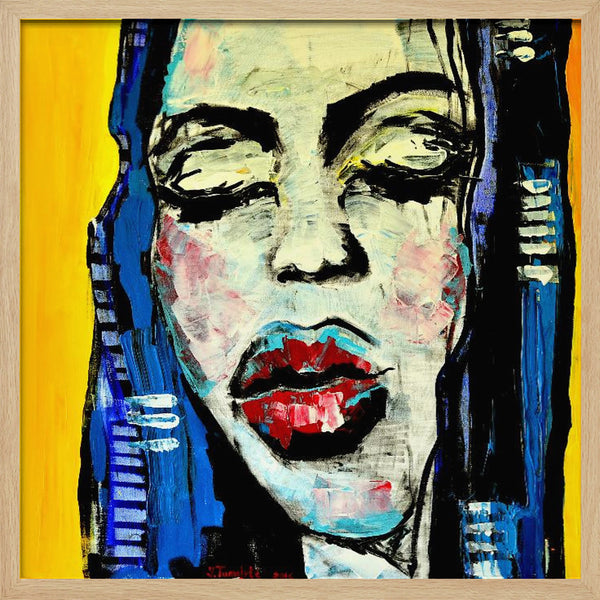 Tablou înramat „Magdalena or waiting room” de Julija Belickienė