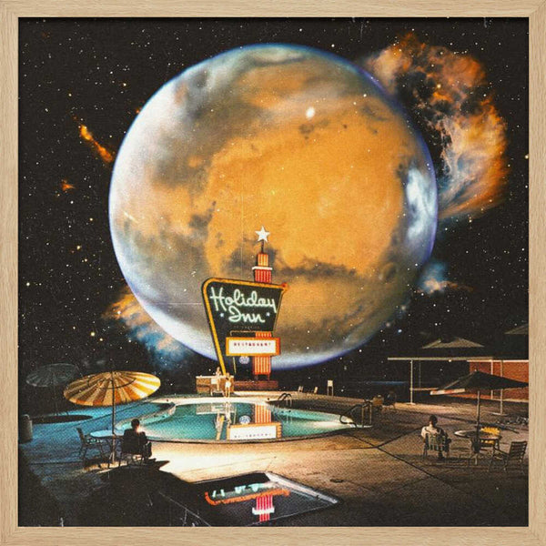 Tablou înramat „The Space Hotel” de Taudalpoi