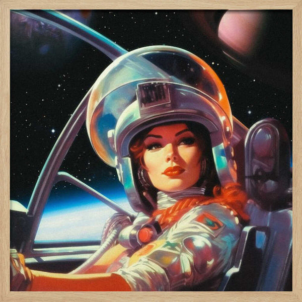 Tablou înramat „Next Stop Mars” de Taudalpoi