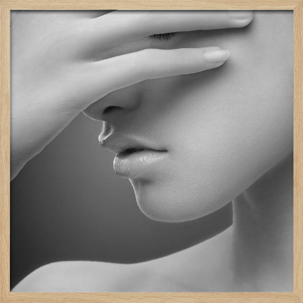 Tablou înramat „E” de Widi Hardhanu