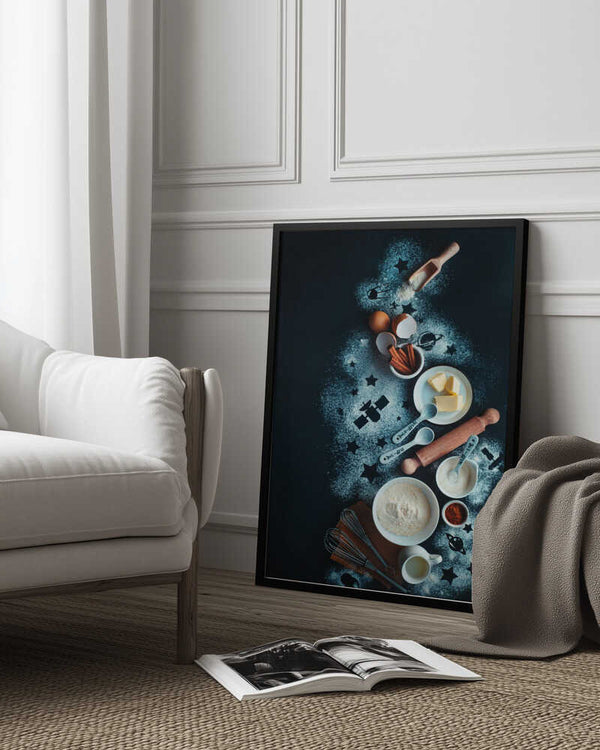 Tablou înramat „Baking for stargazers” de Dina Belenko