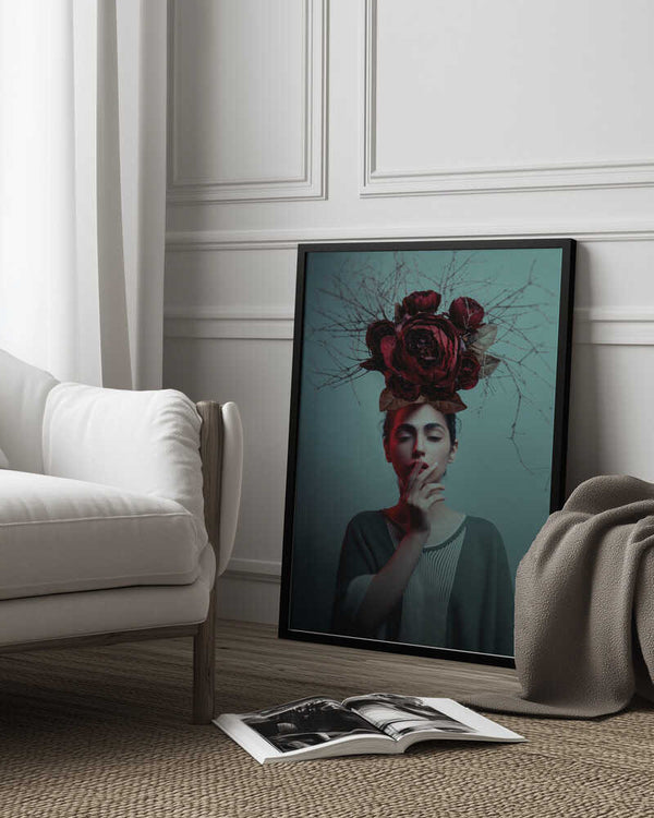 Tablou înramat „...” de Amin Hamidnezhad