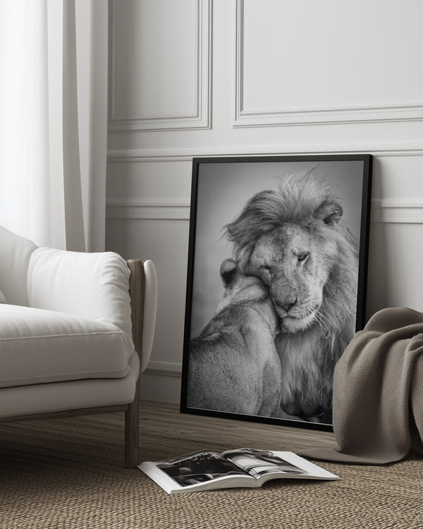 Tablou înramat „African Love!” de Ali Khataw