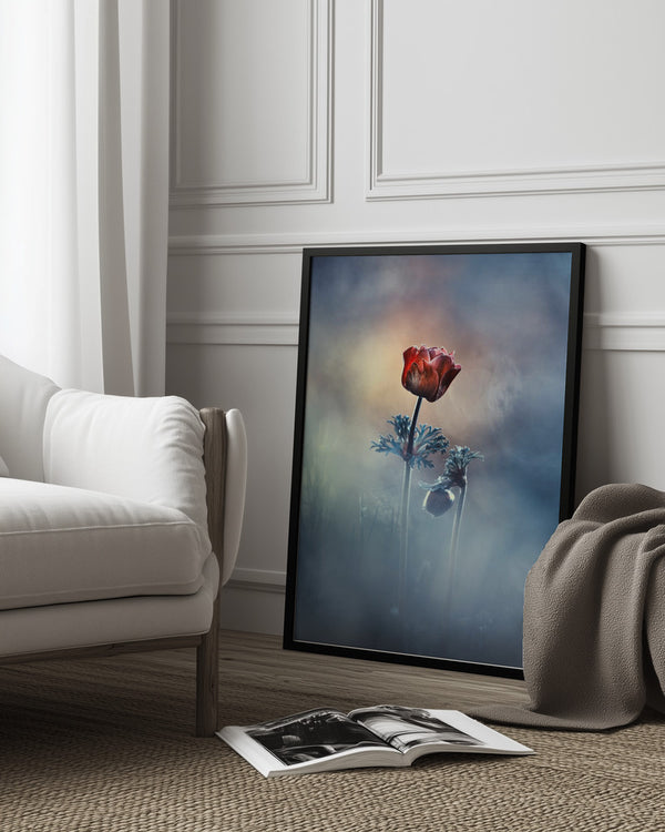 Tablou înramat „Where poetry and memories remain” de Fabien BRAVIN