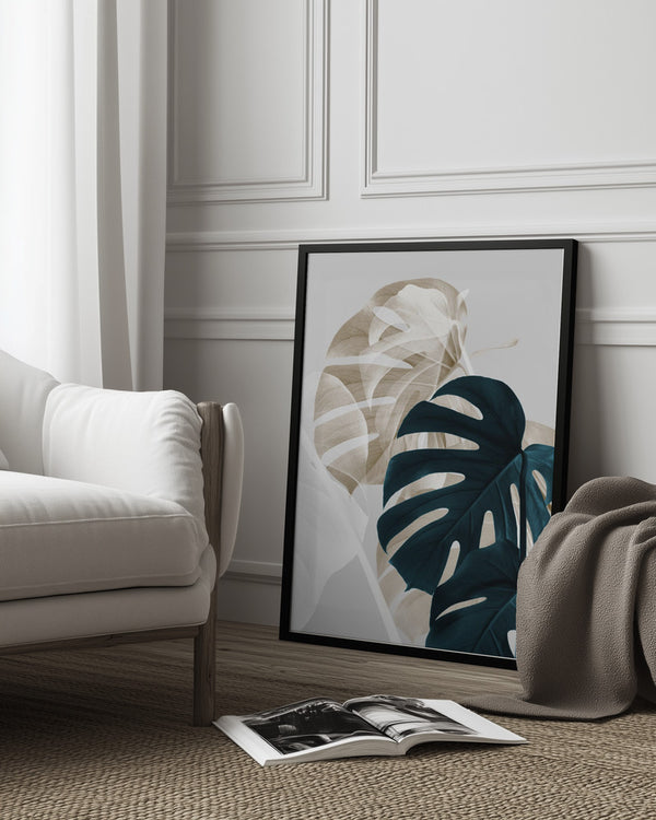 Tablou înramat „Monstera Creative 05” de Pictufy Studio III