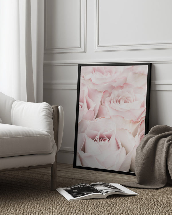 Tablou înramat „Pink Roses 05” de Pictufy Studio III